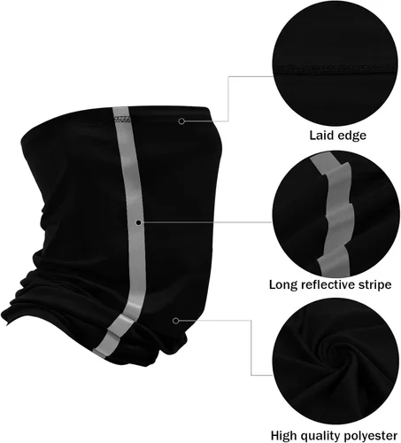 Vista 2 de TCCFCCT Protector Solar de Ala Completa con Malla para el Cuello, Visera Solar de Alta Visibilidad con Protección para el Cuello y Bandana Diadema