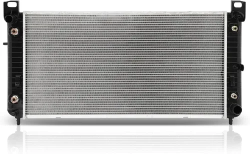 Vista 103 de SCITOO Conjunto de radiador de aluminio refrigerante del motor para 1986-1994 para Nissan D21 2.4L 3.0L 1987 para Nissan para Pathfinder 2.4L