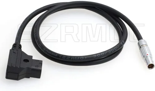 Vista 4 de SZRMCC Grifo D a 0B Cable de alimentación de 4 pines para Zacuto Kameleon EVF