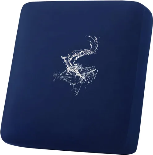 Vista 65 de hyha Fundas de cojín impermeables para sofá, funda elástica para asiento de sofá para perro, lavable, antideslizante, impermeable, fundas de cojín