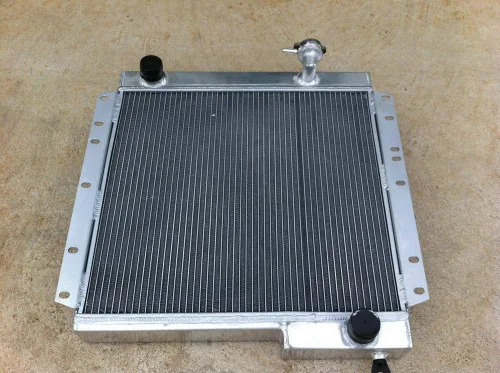 Vista 4 de Compatible con radiador de aluminio para Toyota Land cruiser FJ40 FJ45 landcruiser 1970-1980 79 MT