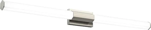 Vista 10 de SOLFART Lámpara de baño negra mate, barra de luz de tocador de 32 pulgadas, luces LED para espejo, luces LED para espejo, luz negra de tocador