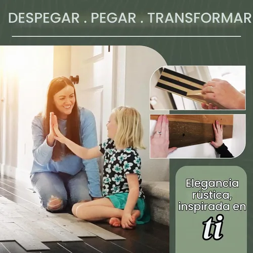 Vista 5 de Timberchic Paneles de Pared de Madera Recuperada – Tablones de Despegar y Pegar para Paredes de Acento – Paquete de Muestra de Decoración Rústica