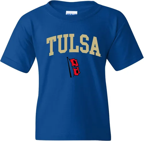 Vista 703 de NCAA Arch Logo, camiseta juvenil color del equipo, universidad - universidad