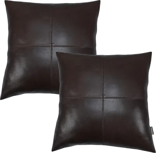 Vista 19 de Funda de almohada de piel de cordero – Funda decorativa para cojín de sofá – Fundas decorativas para sala de estar y dormitorio, 14 x 14 pulgadas