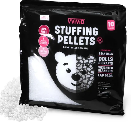 Vista 12 de VViViD Bolitas de Relleno con Peso Ecológicas VViViD Polímeros (0.45 kg)