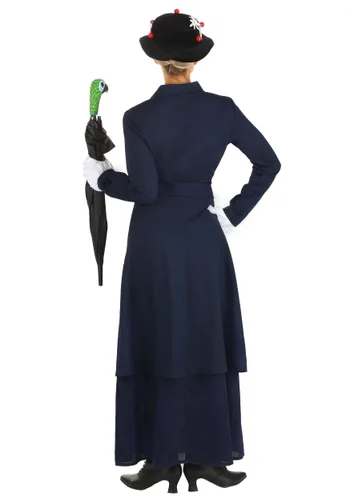 Vista 5 de Disfraz de Mary Poppins para Mujer Multicolor