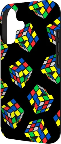 Vista 2 de Funny Impossible Rubik Rubix Rubics Cube Retro Gaming Toy Case for iPhone 17