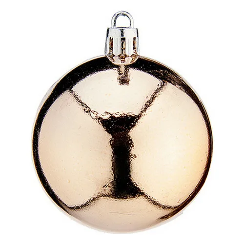 Vista 2 de Bolas de Navidad Krist+ 00477-6 Champagne PVC Ø 6 cm 24