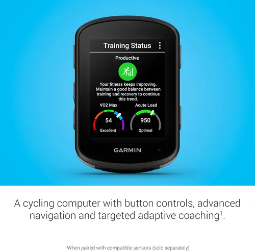 Vista 4 de Garmin Edge 540 - Computadora portátil compacta con GPS y navegación serie Signature