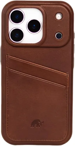 Vista 17 de Funda de cartera de cuero artesanal premium Bullstrap para iPhone 13 Ajuste impecable sin volumen y almacenamiento seguro de tarjetas Funda