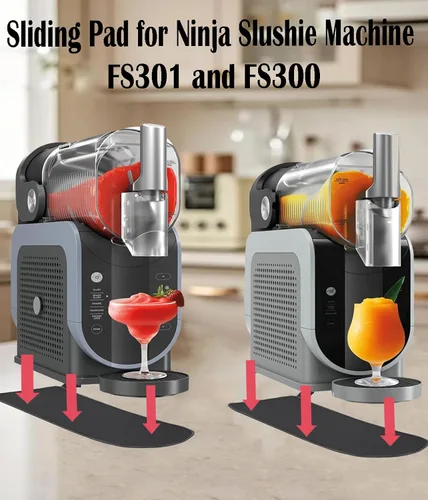 Vista 5 de Almohadilla deslizante para máquina Ninja Slushie FS301 y FS300, alfombrilla antideslizante para accesorios de máquina de granizado Ninja