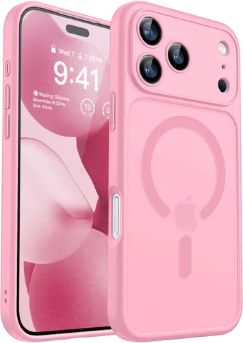 Vista 102 de CANSHN Funda magnética compatible con iPhone Air (6.5 pulgadas), mejorada [protección completa de la cámara] [compatible con Magsafe]