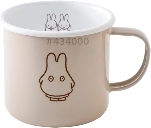 Vista 10 de Taza Miffy Pastel 3.1 in Gris Pálido Verde pálido