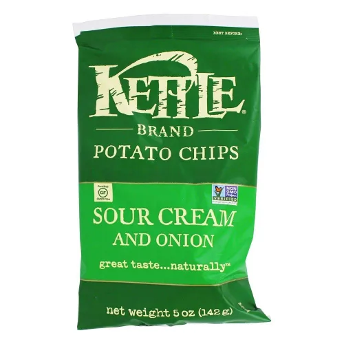 Vista 16 de Kettle Brand Papas Fritas, Sabor Barbacoa del Patio Trasero, 5 Onzas (Paquete de 15)