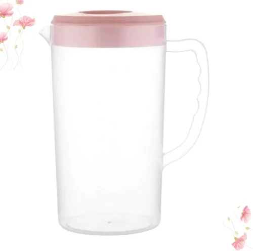 Vista 7 de Luxshiny Jarra de 1 galón, jarra de agua fría de 1 galón, jarra de agua fría de 74.4 fl oz, jarra de agua, jarra de bebidas frías, dispensador