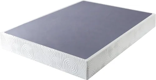 Vista 12 de Zinus Walter - Base de colchón inteligente de metal de perfil estándar / Base para colchón / Soporte de listones de madera / Montaje fácil 2-Blanco