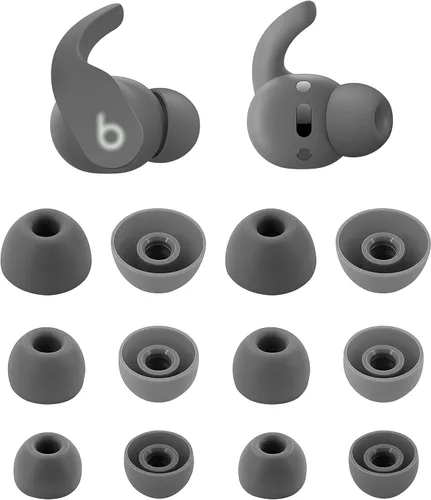 Vista 4 de ALXCD Eartips - Auriculares compatibles con Beats Fit Pro, S/M/L 3 tamaños, 6 pares de almohadillas de silicona suave de repuesto, compatibles