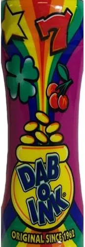 Vista 2 de Dab-O-Ink Una docena de bingo púrpura de 4 oz Dauber Una docena