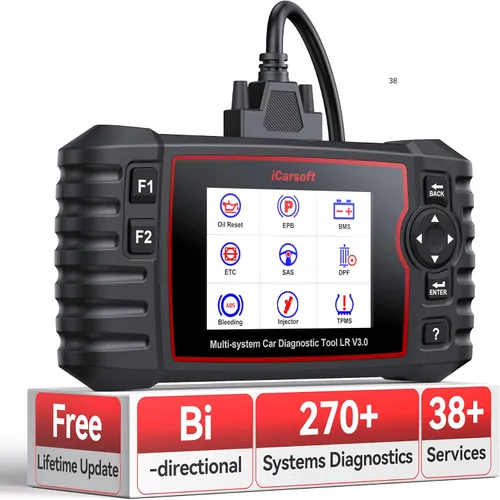 Vista 7 de iCarsoft - P700 V2.0 - Escáner de diagnóstico automático para Porsche con diagnóstico del motor/transmisión/ABS/Airbag, lector de código OBD2