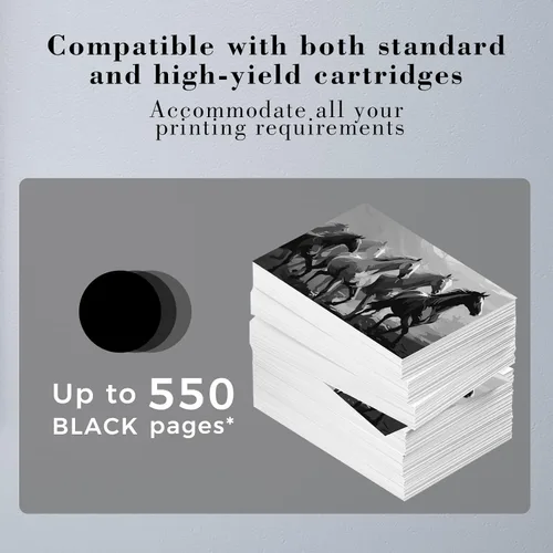 Vista 3 de Cartucho de tinta negra 245XL para impresora Canon Ink 245 Black XL PG-245 PG 243 PG-243 Compatible con tinta de impresora Canon Cannon Pixma MX490