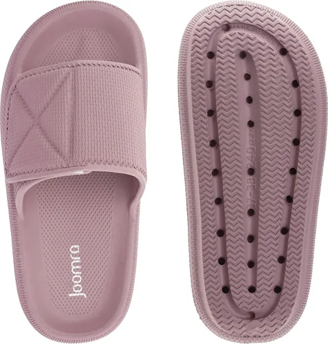 Vista 6 de Joomra Sandalias atléticas para mujeres y hombres con almohada de apoyo de recuperación Correa ajustable Suela gruesa acolchada doble