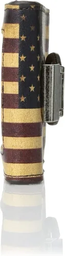 Vista 3 de M&F Western - Monedero para hombre, diseño de bandera de EE. UU.