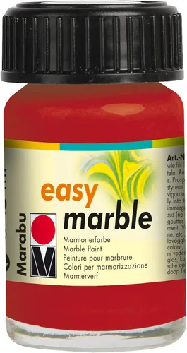 Vista 5 de Marabu Mármol fácil, botella de 0.5 fl oz, color 081 amatista (13059039081)