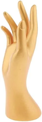 Vista 4 de koTTIYA Soporte para exhibición de joyas, maniquí femenino, pulsera de mano, guantes de anillo, organizador de exhibición, organizador de joyas