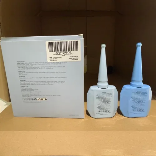 Vista 9 de AZUREBEAUTY - Juego de base y capa superior de gel de 0.6 fl oz, 2 piezas A-transparente-2