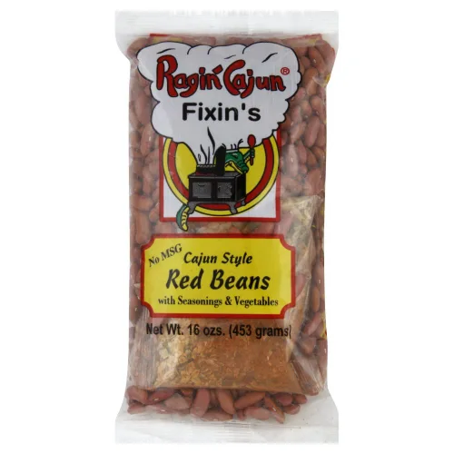 Vista 16 de Frijoles negros sazonados 16 oz Ragin Cajun (paquete de 1)