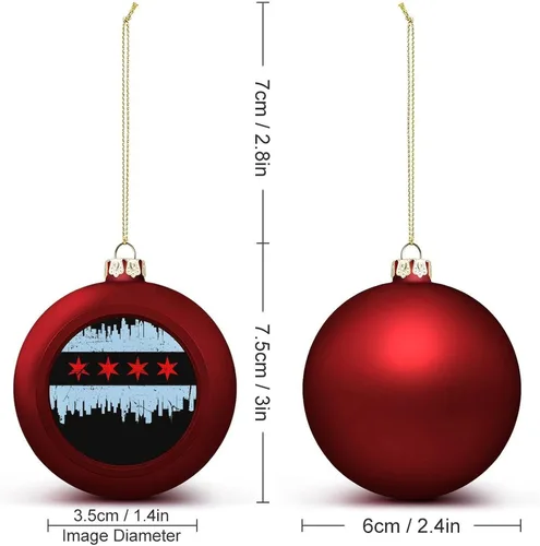 Vista 182 de Boobs Funny Shatterproof Matte Christmas Balls for Tree Wreath Home Decor 1PCS