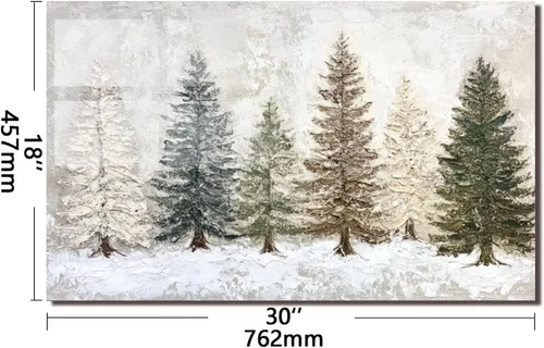 Vista 2 de Evgosm Protector contra salpicaduras de vidrio templado para cocina, estufa de escena de nieve, salpicadero de vidrio, utilizado para protección