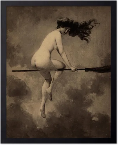 Vista 21 de Monem Art - Póster vintage del árbol alquímico de la vida, impresión retro, arte celestial, arte de mitología, regalo para hombres y mujeres
