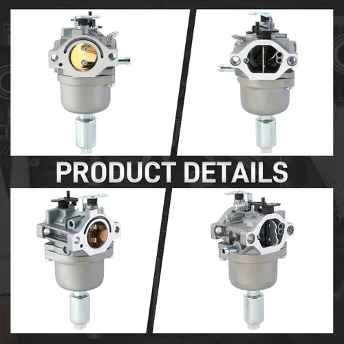 Vista 3 de 591731 Carburador para Nikki 795365 795366 792768 792036 para motor de 17.5 hp 593433 593514 594593 697141 compatible con modelos Intek 280H06