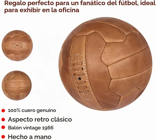Vista 4 de FNine Sports Antique Leather Balls, Vintage Balls Hand Made
