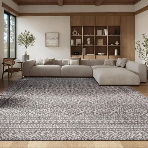 Vista 164 de Safavieh - Alfombra decorativa de la colección Tulum, modelo TUL264F, estilo marroquí, bohemio y desgastado, no suelta pelusa, para sala, vestíbulo
