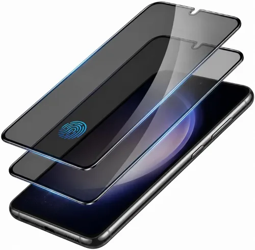 Vista 9 de SURFCUZ [Paquete de 4] Protector de pantalla para Galaxy S24 Plus/S25 Plus [Cristal templado] [Cristal de Japón con dureza 9H] Protector de pantalla