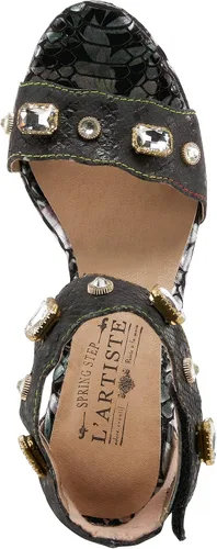 Vista 3 de Spring Step L'Artiste Jewell - Sandalias con correa de cristales y joyas para mujer