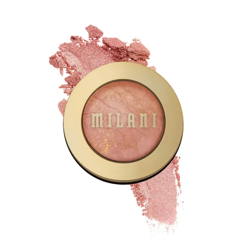 Vista 22 de Milani Rubor al horno, rubor en polvo de maquillaje para mejillas - Dolce Dolce Pink (Actualizado)