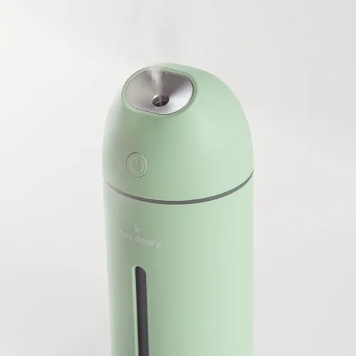 Vista 2 de Hey Dewy Wireless, Rechargeable, Self-Care, Skin-Nourishing, Hydrating, Portable Cool Mist Humidifier (Sage)