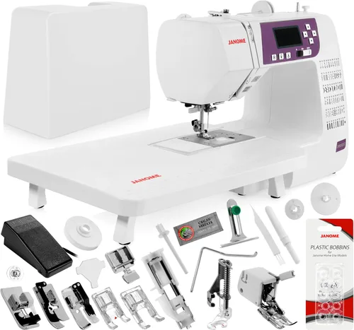 Vista 14 de Janome 3160QDC-G Máquina de coser y acolchar con kit de acolchado de regalo!