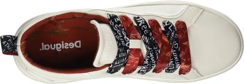 Vista 5 de Desigual Zapatillas bajas para mujer, Blanco