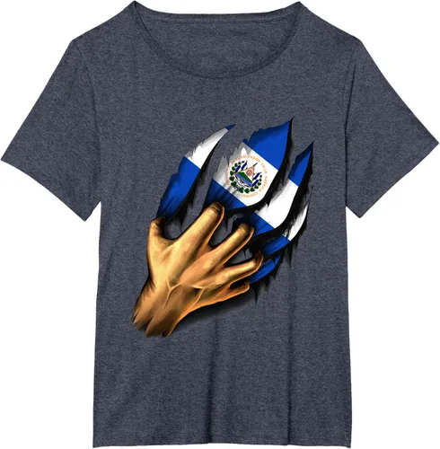 Vista 73 de El salvador bandera camisa salvadoreña en mi