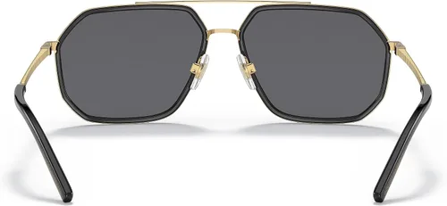 Vista 3 de Dolce & Gabbana DG2285-0281 Gafas de Sol DoradoNegro wPOLAR GRIS 2.362 in, DoradoNegro