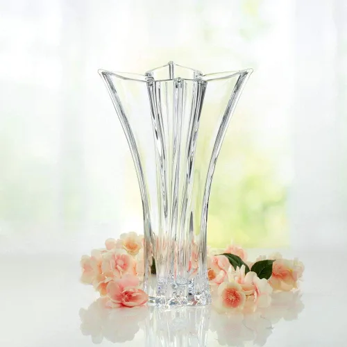 Vista 3 de Mikasa Florale Jarrón de cristal, 14