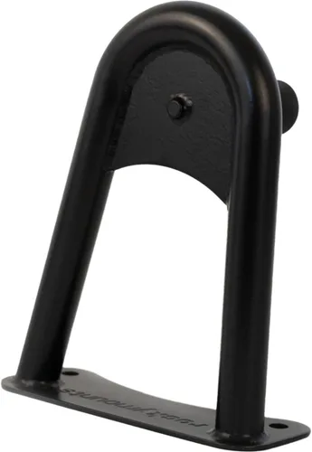 Vista 3 de RockyMounts WallRide+ - Soporte de pared para bicicletas con cadena de seguridad