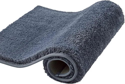 Vista 10 de CozeCube Tapetes de baño circulares de vellón para baño, esponjosos, absorbentes, de microfibra de secado rápido, antideslizantes, lavables