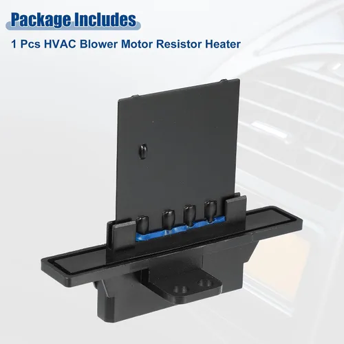 Vista 6 de ACROPIX Calentador de resistencia de motor de ventilador HVAC para Nissan Sentra 2000-2006 N.° 20291/271504Z000/271506Z500 – Paquete de 1 negro