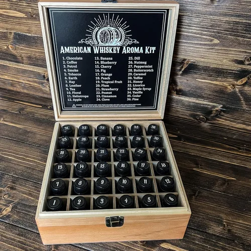 Vista 3 de Bourbon Real Talk Kit de aroma de whisky americano